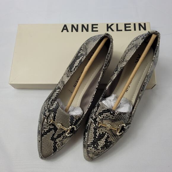 Anne Klein Octabia Embossed Bit Loafer size 7 1/2M - Picture 1 of 13